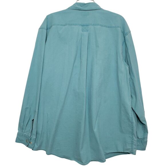 L.L. Bean Men's Traditional Fit Button Down Shirt, 100% Cotton, Size XL - Reg - Picture 2 of 8